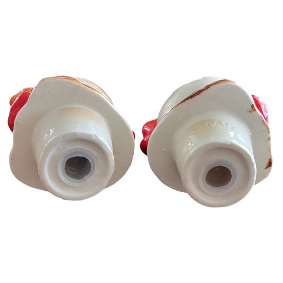 VTG Chickens in a Basket Salt & Pepper Shakers Kitschy Farmhouse Made in Japan - Picture 5 of 9